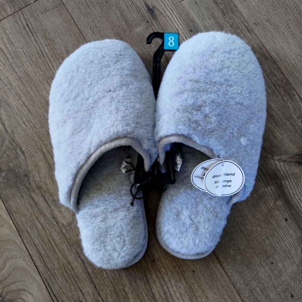Slippers Wool blend Memory foam